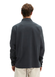 Sweatjacke mit Kragen Regular Fit