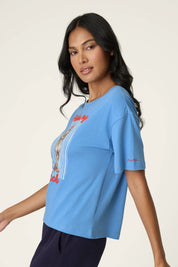 Schlafshirt aus Baumwollmix