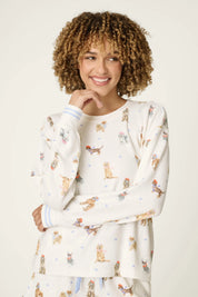Schlafshirt mit Print