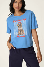 Schlafshirt aus Baumwollmix