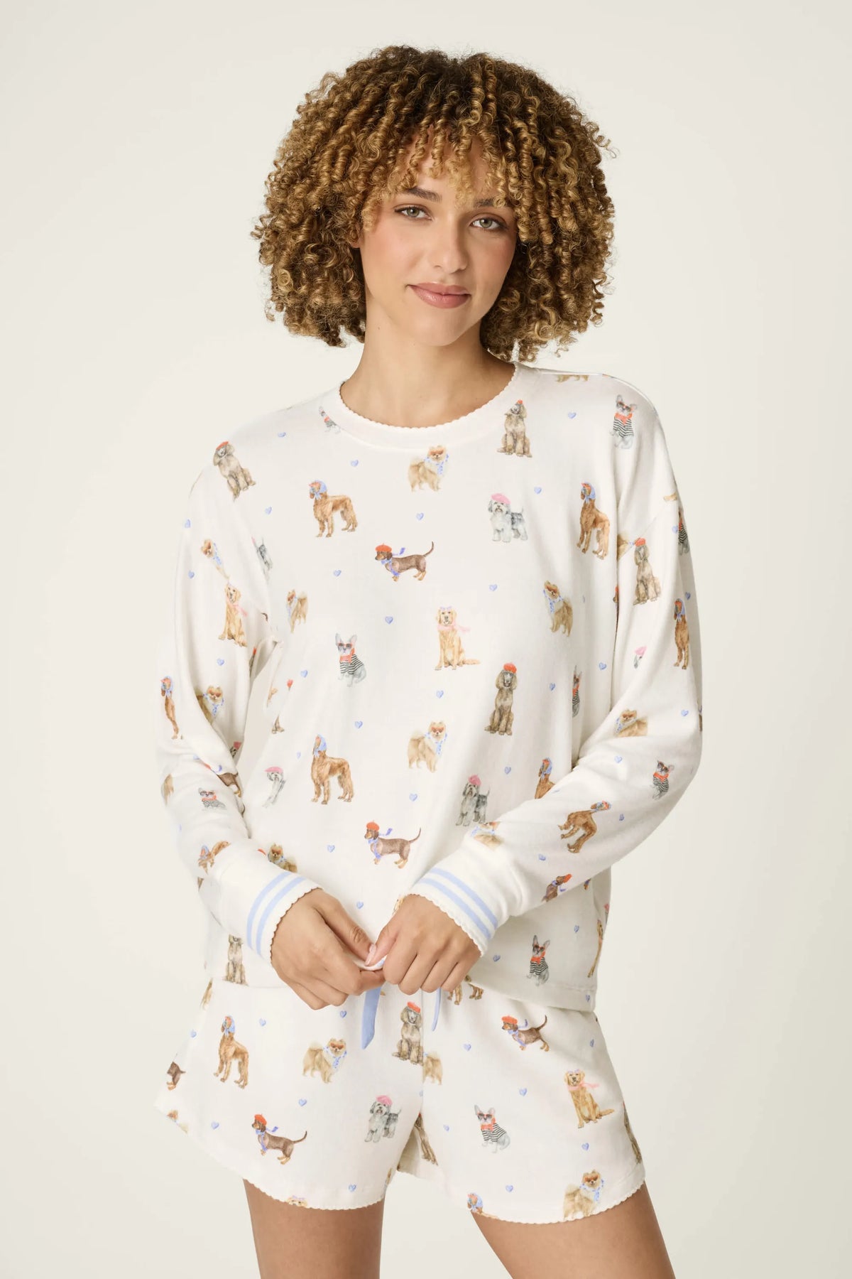 Schlafshirt mit Print
