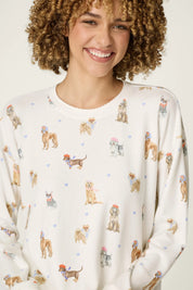 Schlafshirt mit Print