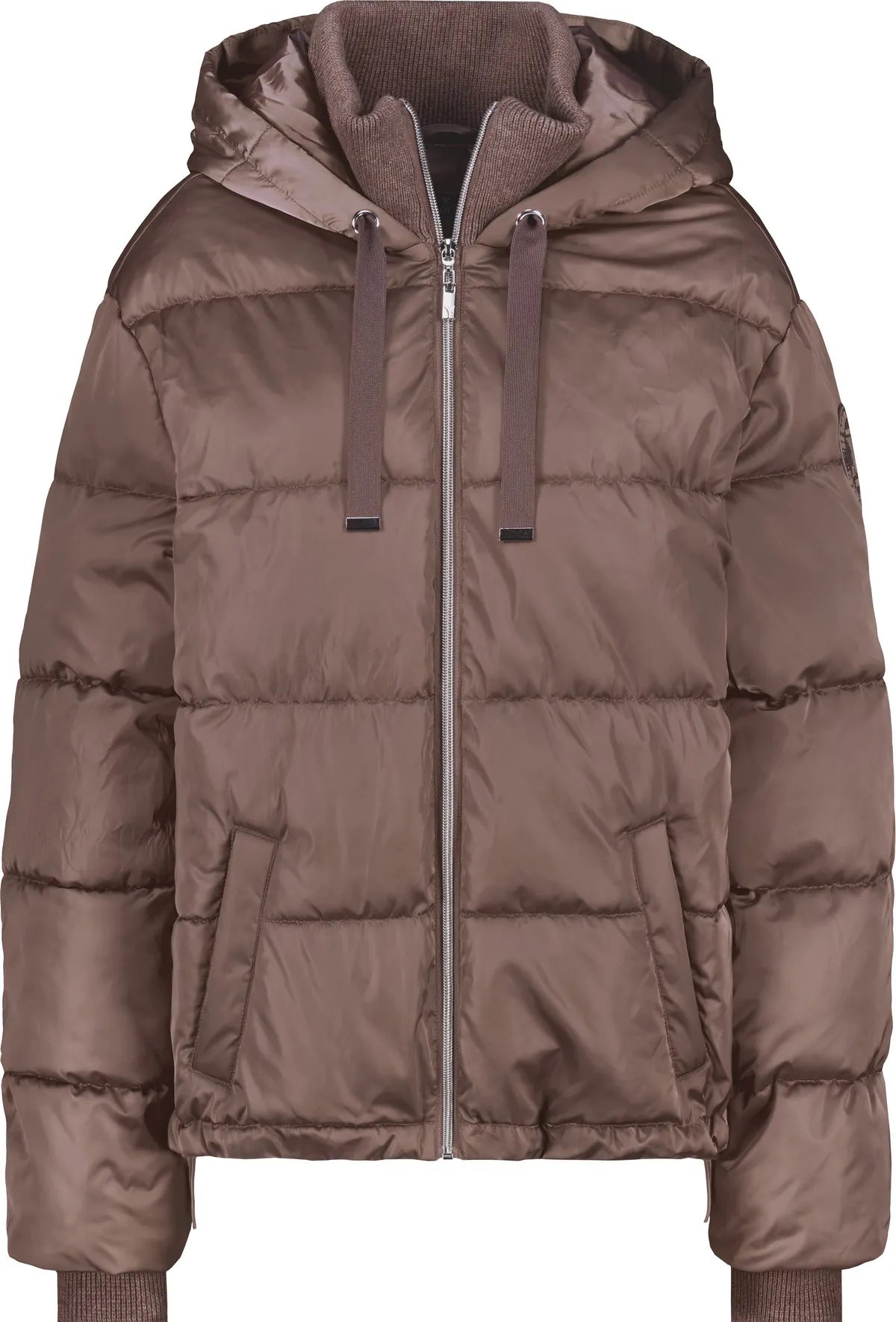 Steppjacke mit Kapuze