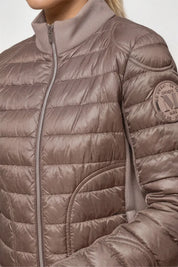 Steppjacke mit Stehkragen