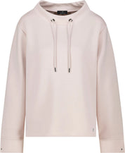 Sweatshirt mit Stehkragen