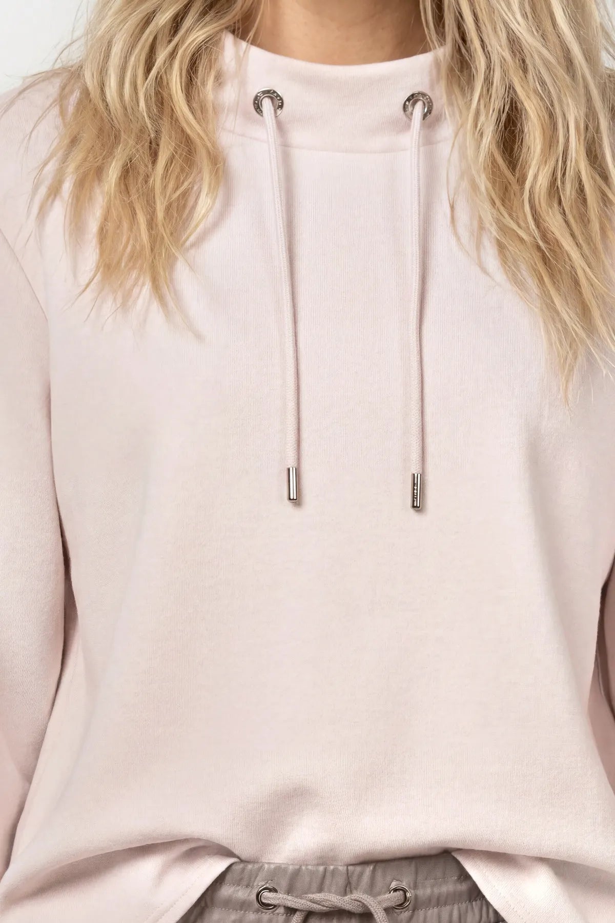 Sweatshirt mit Stehkragen