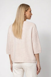 Strickpullover gemustert