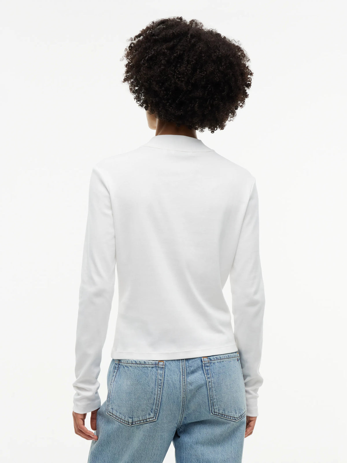 Langarmshirt aus Baumwolle