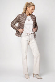 Steppjacke mit Stehkragen