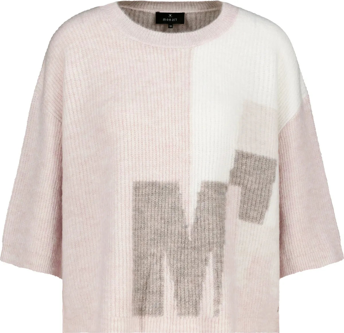 Strickpullover gemustert