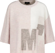 Strickpullover gemustert