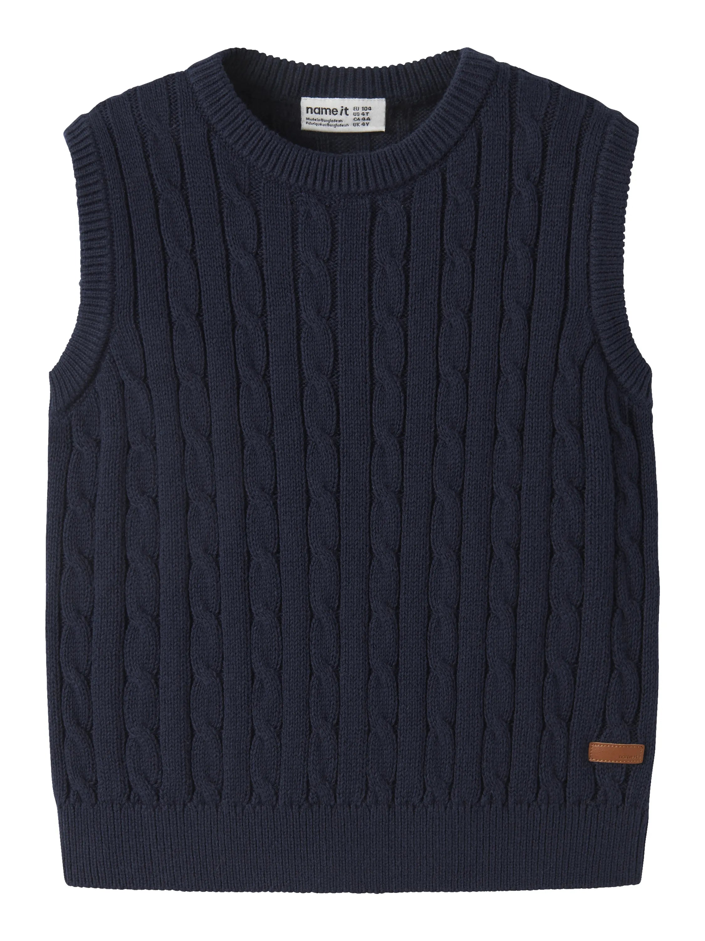 Strickpullunder aus Baumwolle