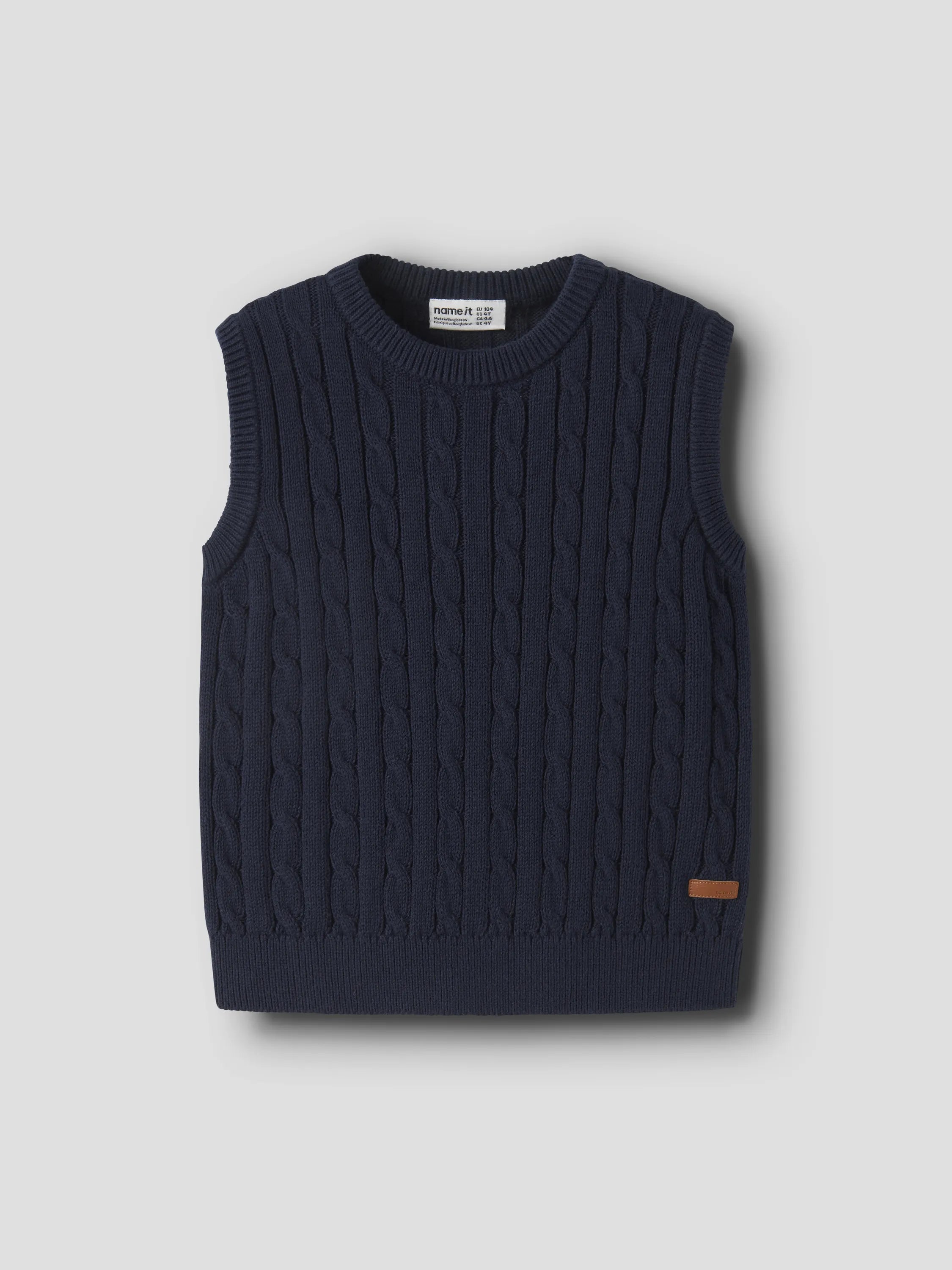 Strickpullunder aus Baumwolle