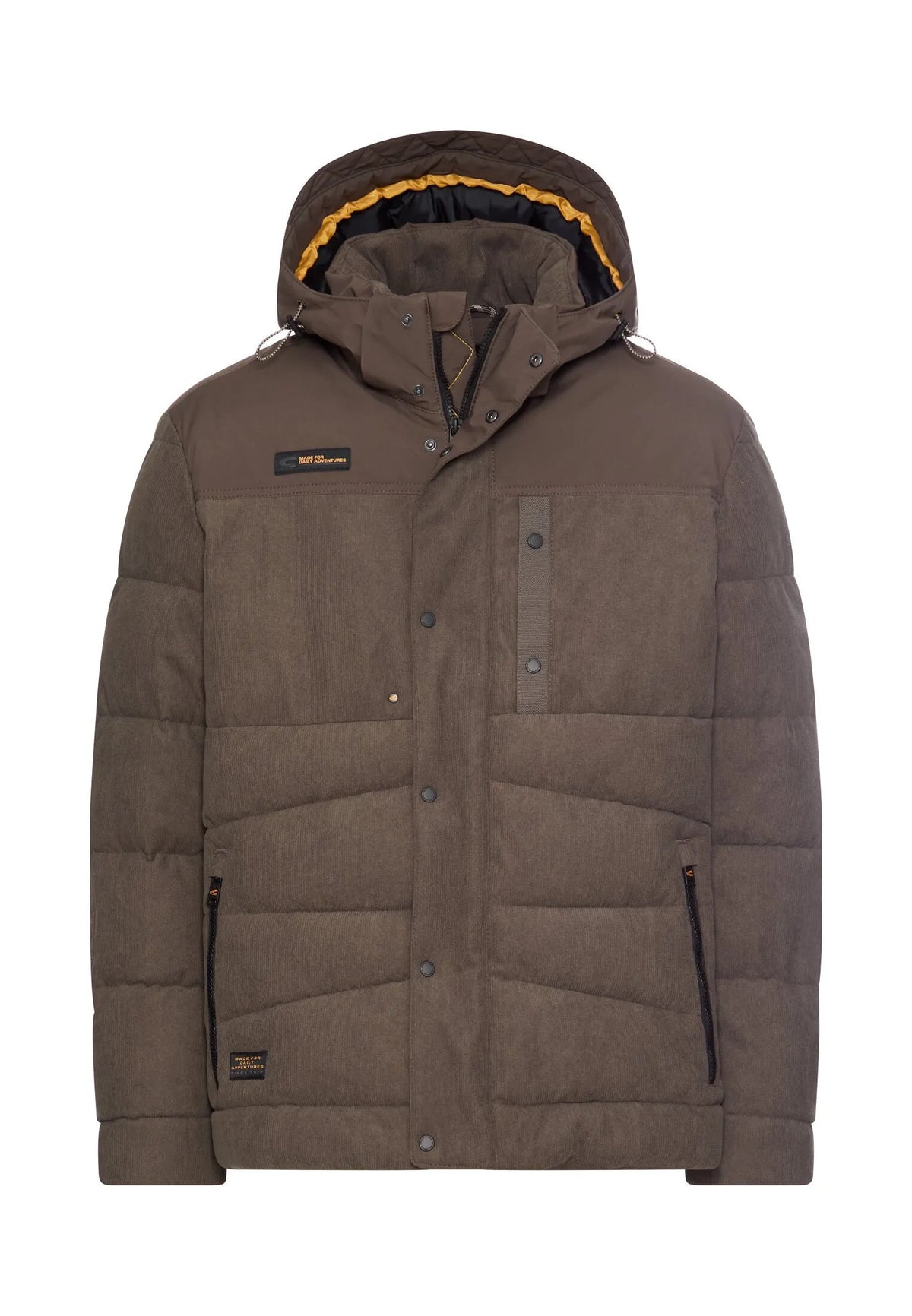 Winterjacke mit abnehmbarer Kapuze