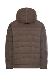 Winterjacke mit abnehmbarer Kapuze