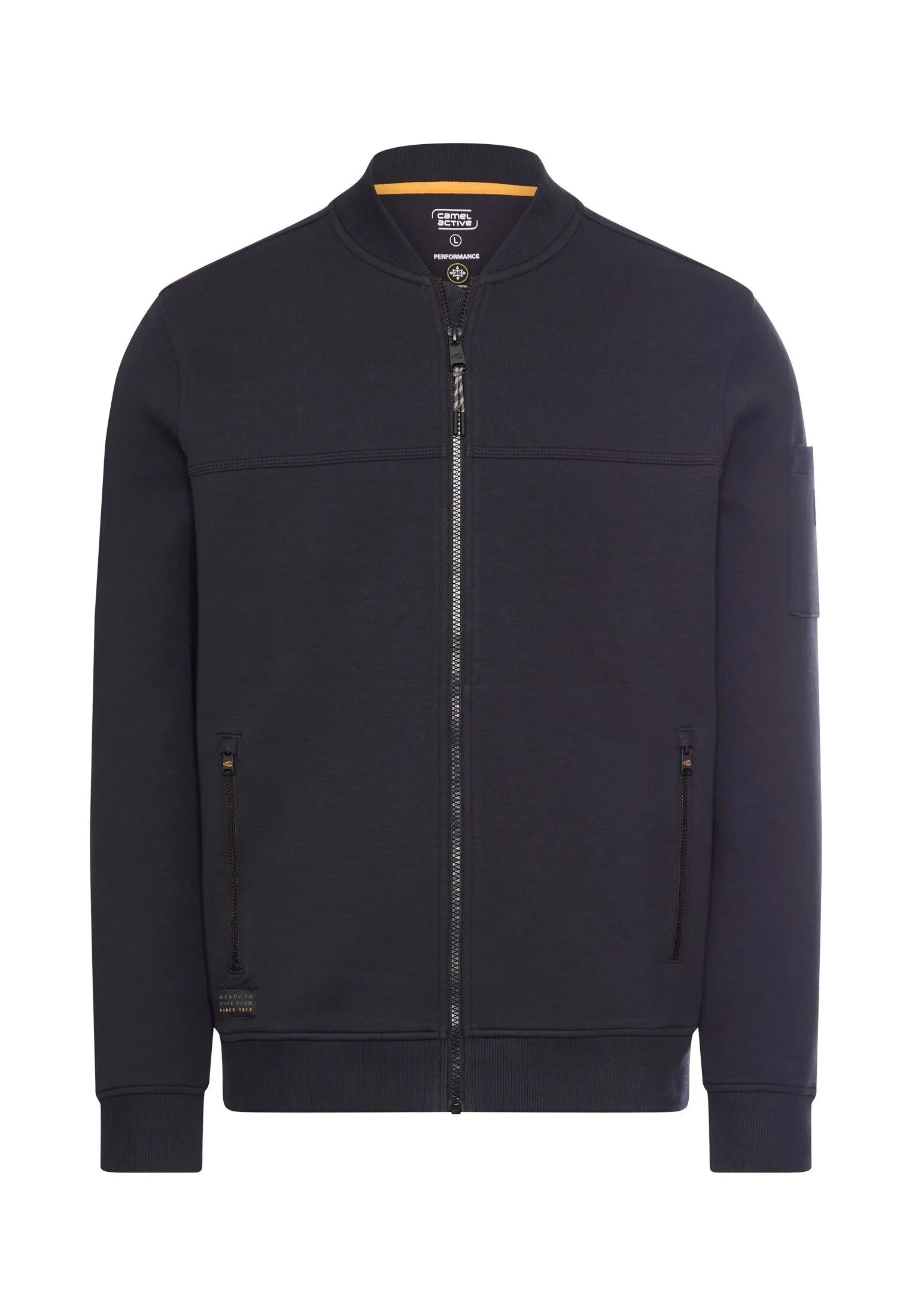 Sweatjacke aus Scuba-Jersey