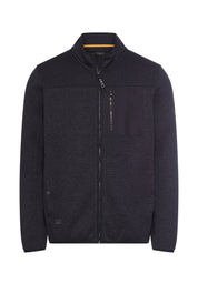 Fleecejacke mit Stehkragen