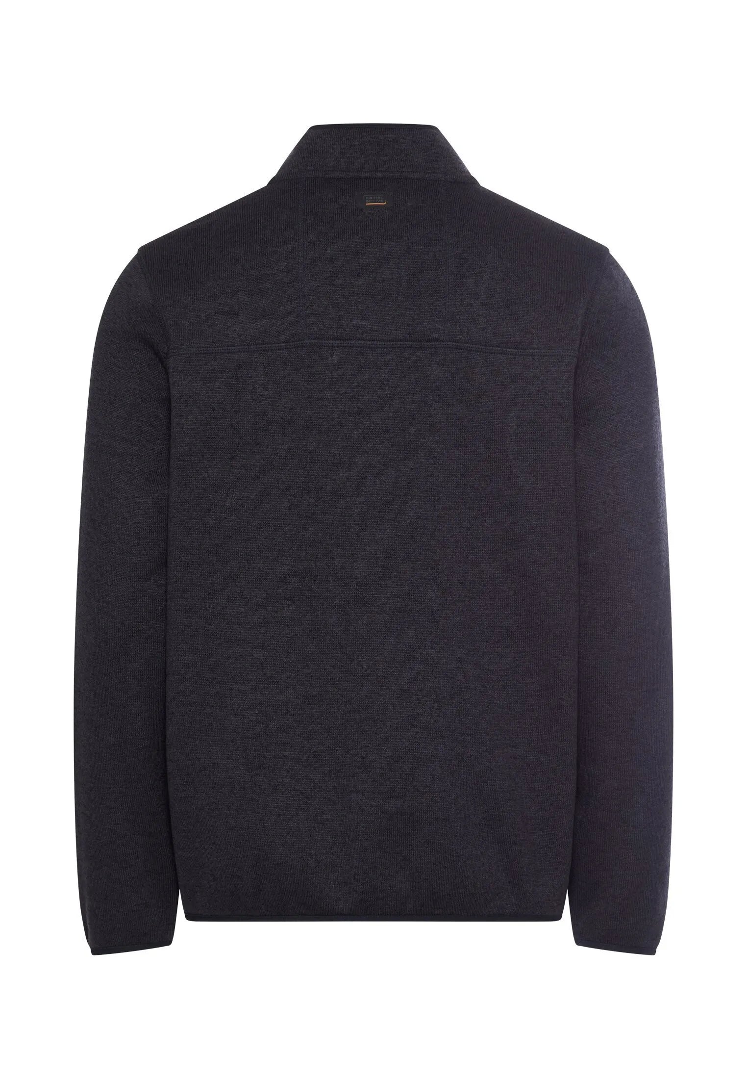 Fleecejacke mit Stehkragen