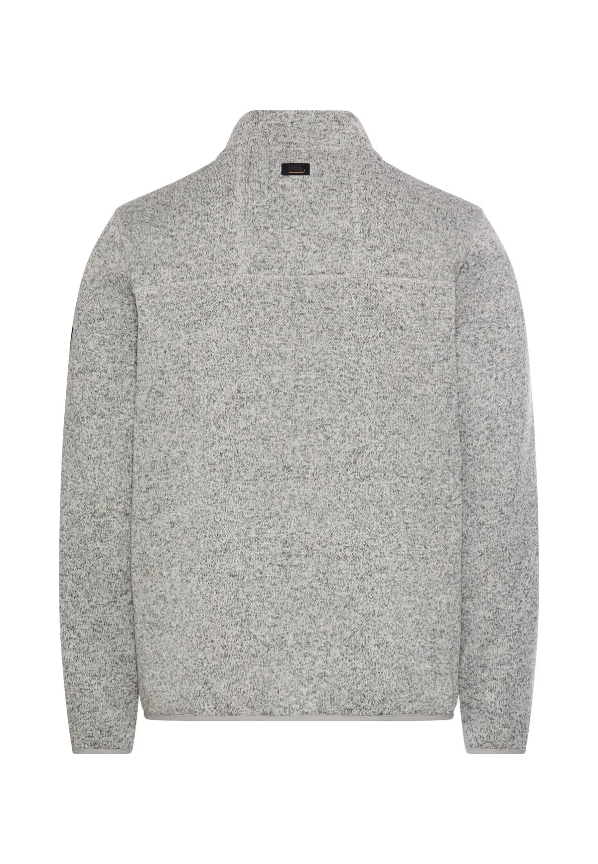 Fleecejacke mit Stehkragen