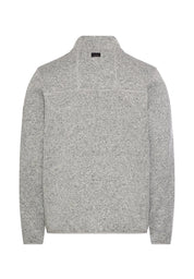 Fleecejacke mit Stehkragen
