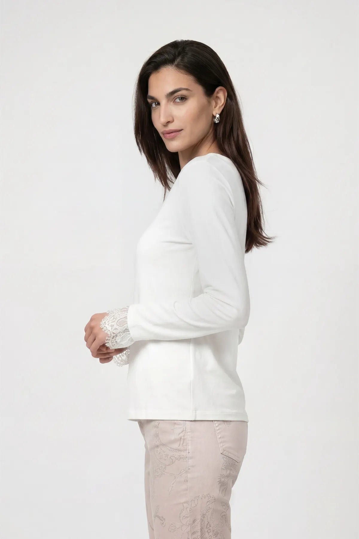 Langarmshirt aus Modal