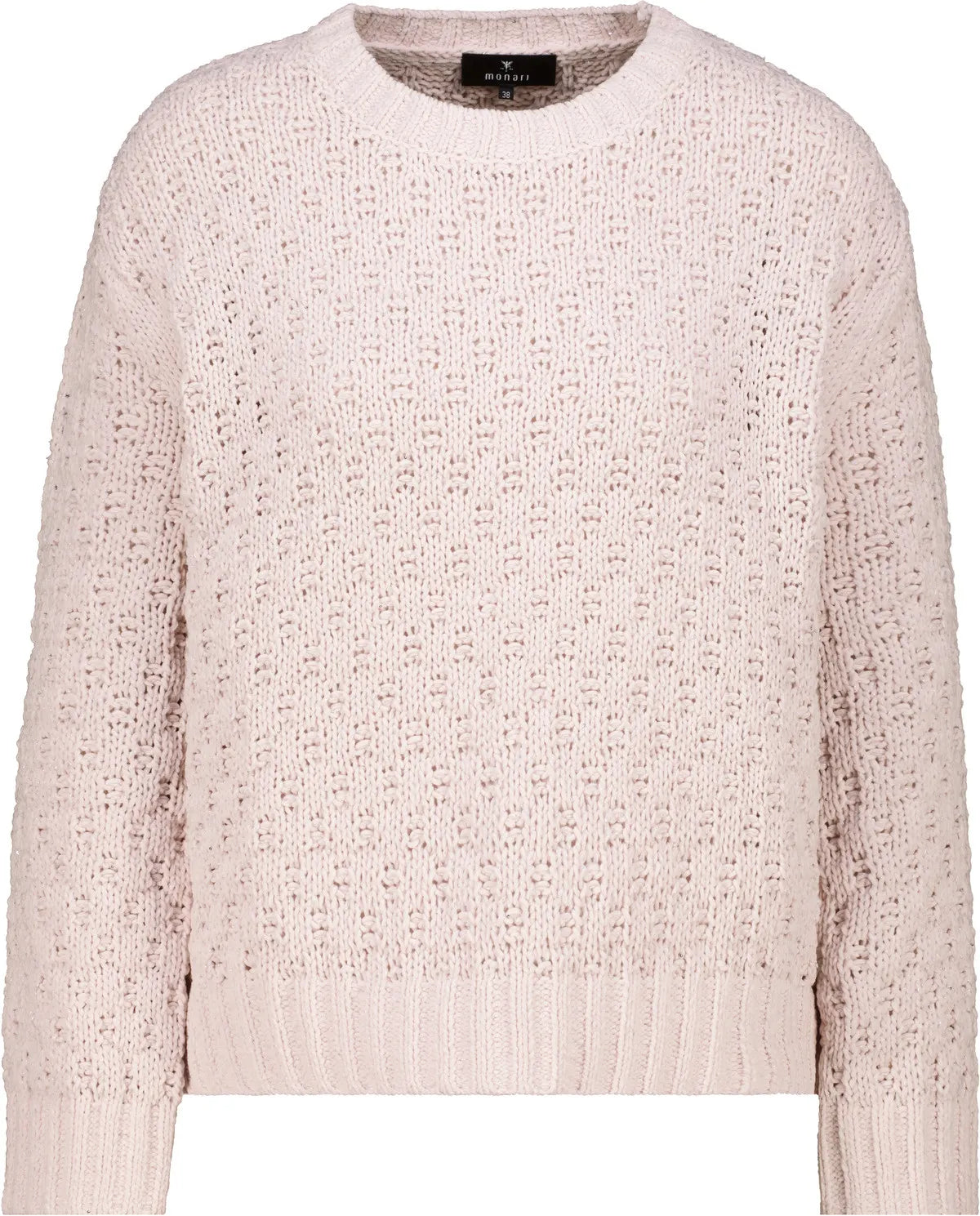 Strickpullover mit Rundhalsausschnitt