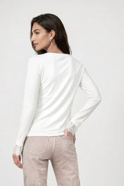 Langarmshirt aus Modal