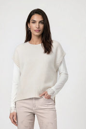 Strickpullunder mit Lurex