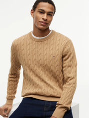 Strickpullover aus Baumwolle