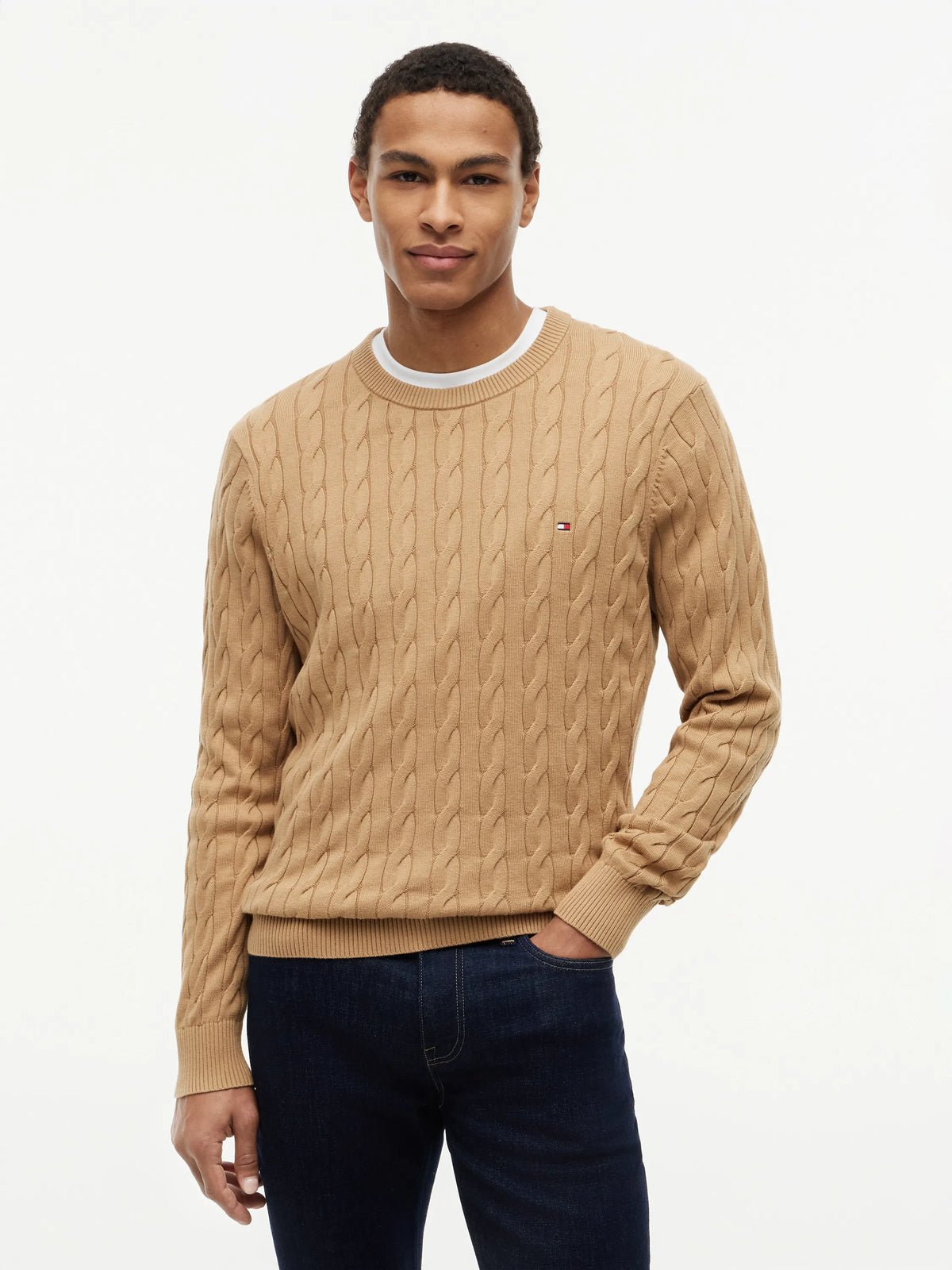 Strickpullover aus Baumwolle
