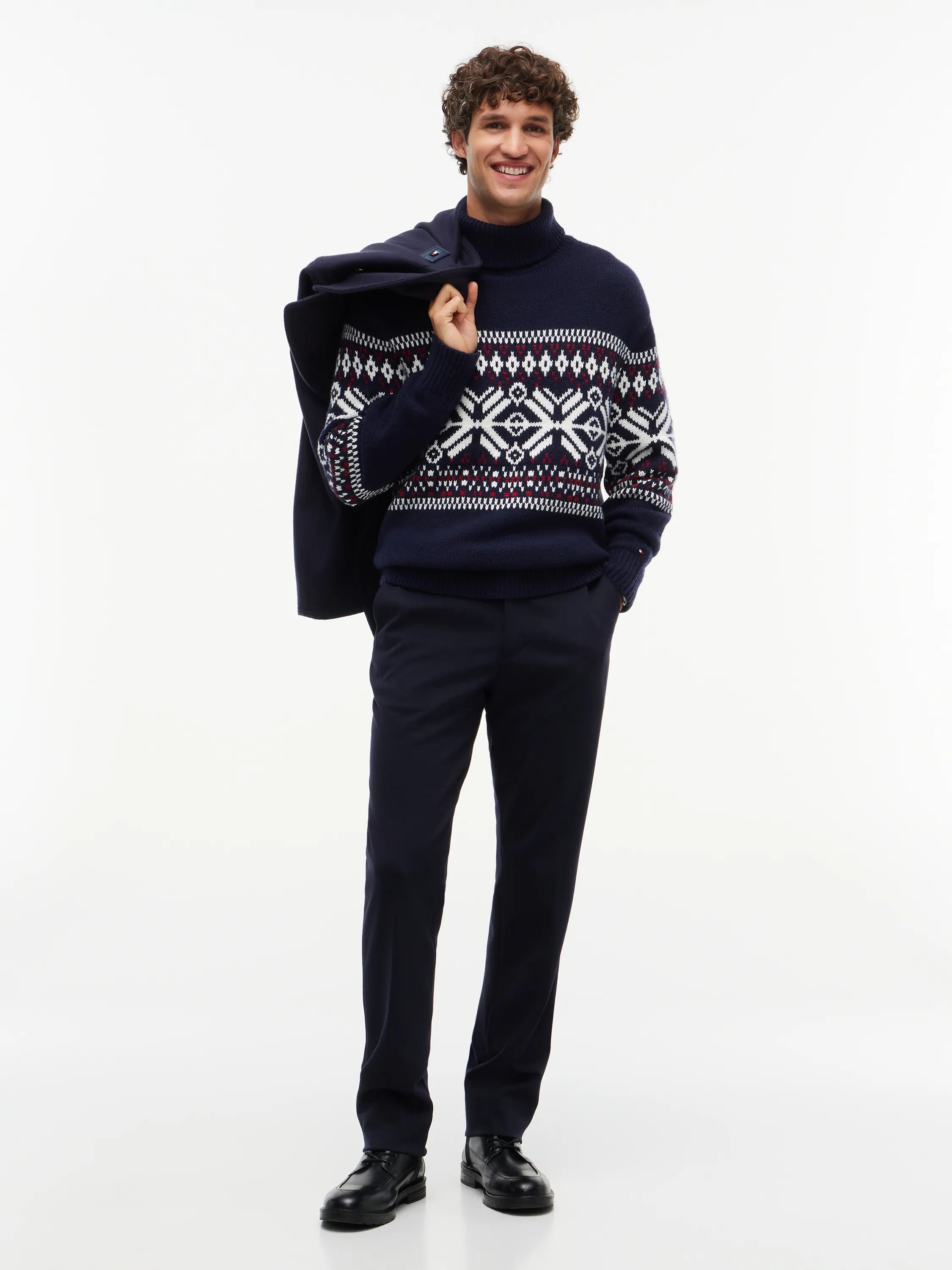Strickpullover aus Wollmix