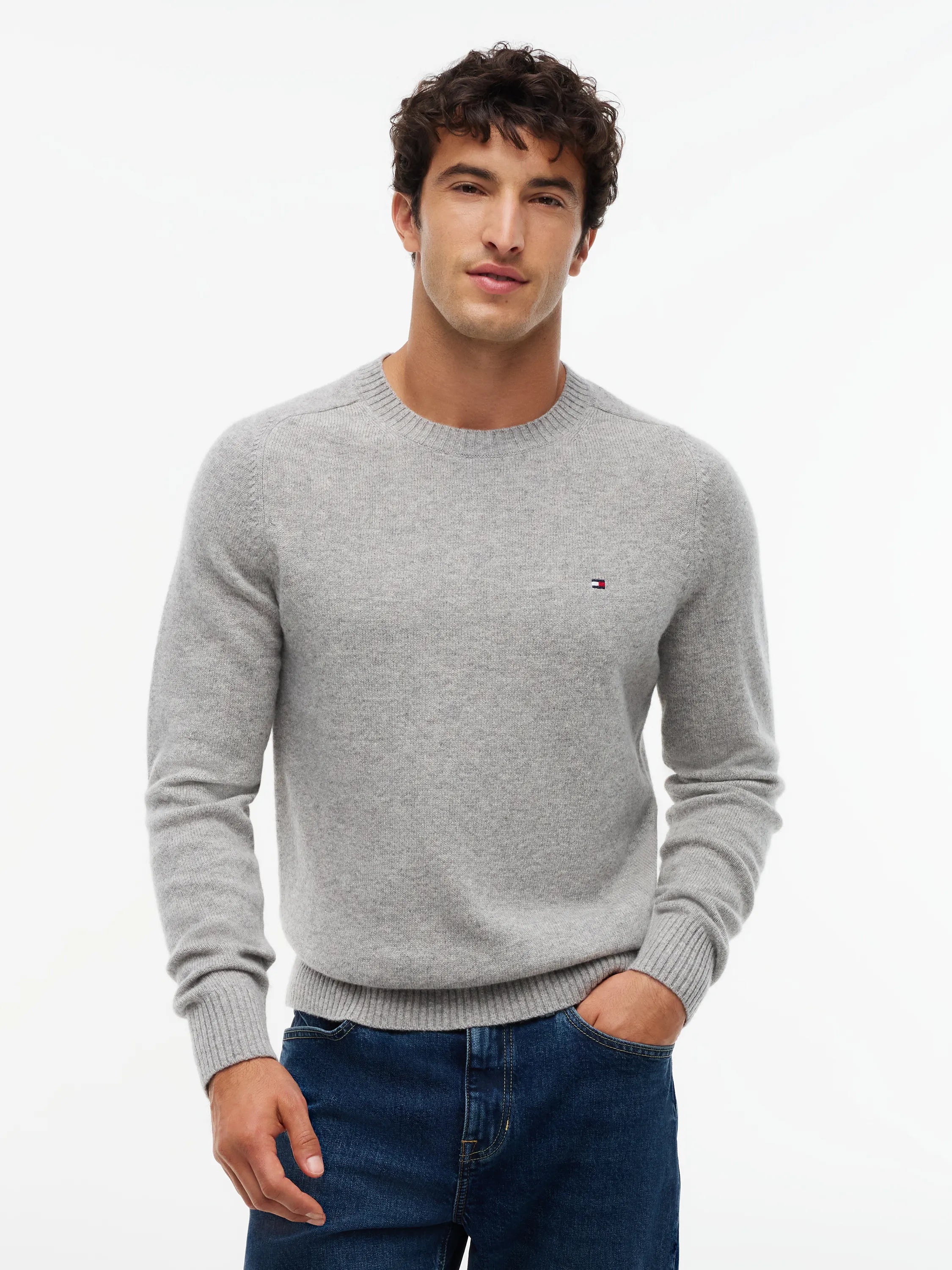 Strickpullover aus Wolle