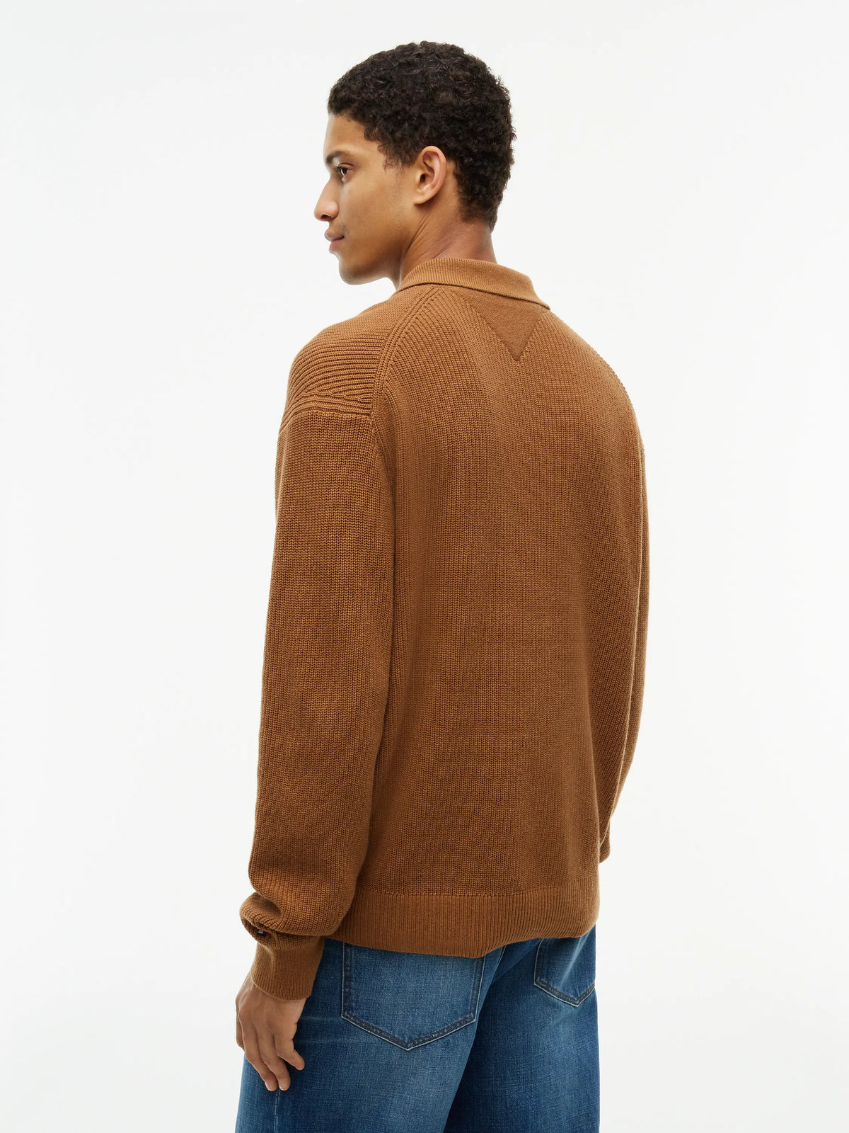 Strickpoloshirt FISHERMAN RIB