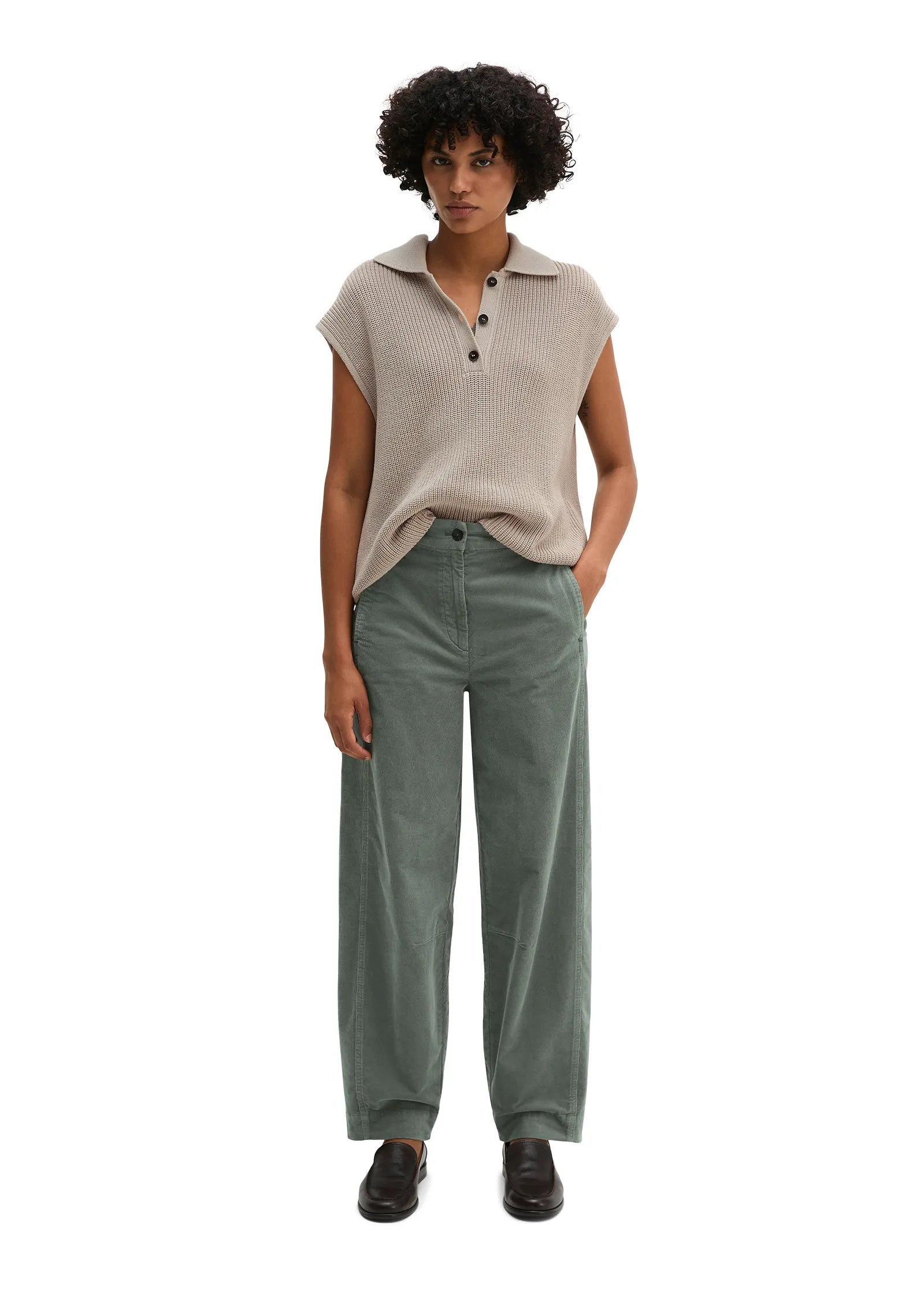 Cordhose aus Baumwolle