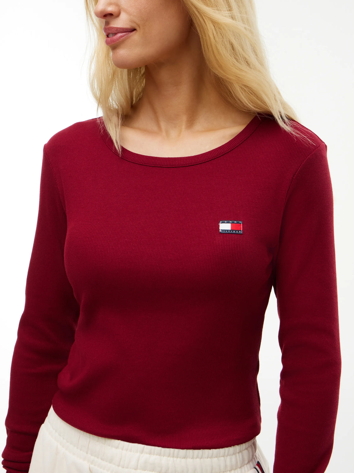 Langarmshirt aus Baumwollmix