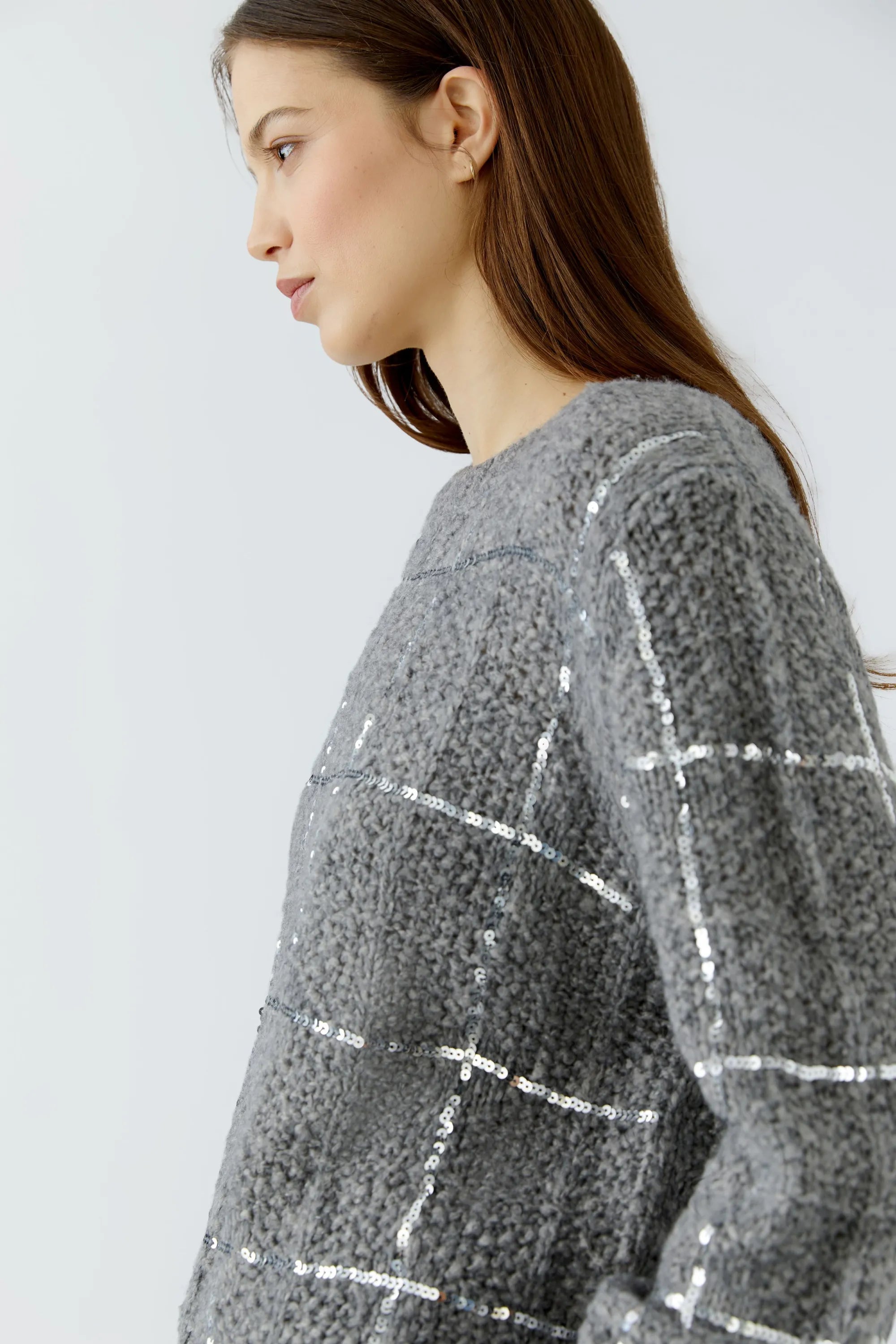 Strickpullover aus Wollmix