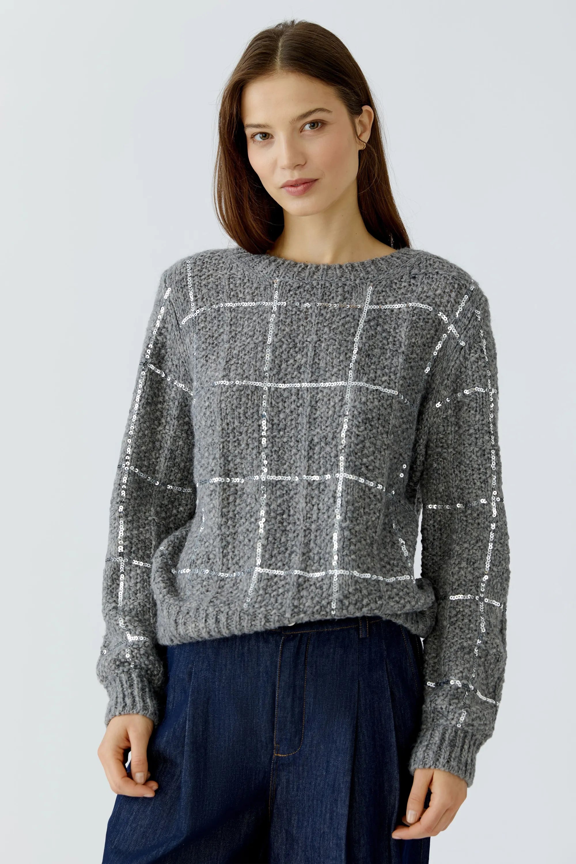 Strickpullover aus Wollmix