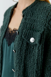 Strickjacke Relaxed Fit