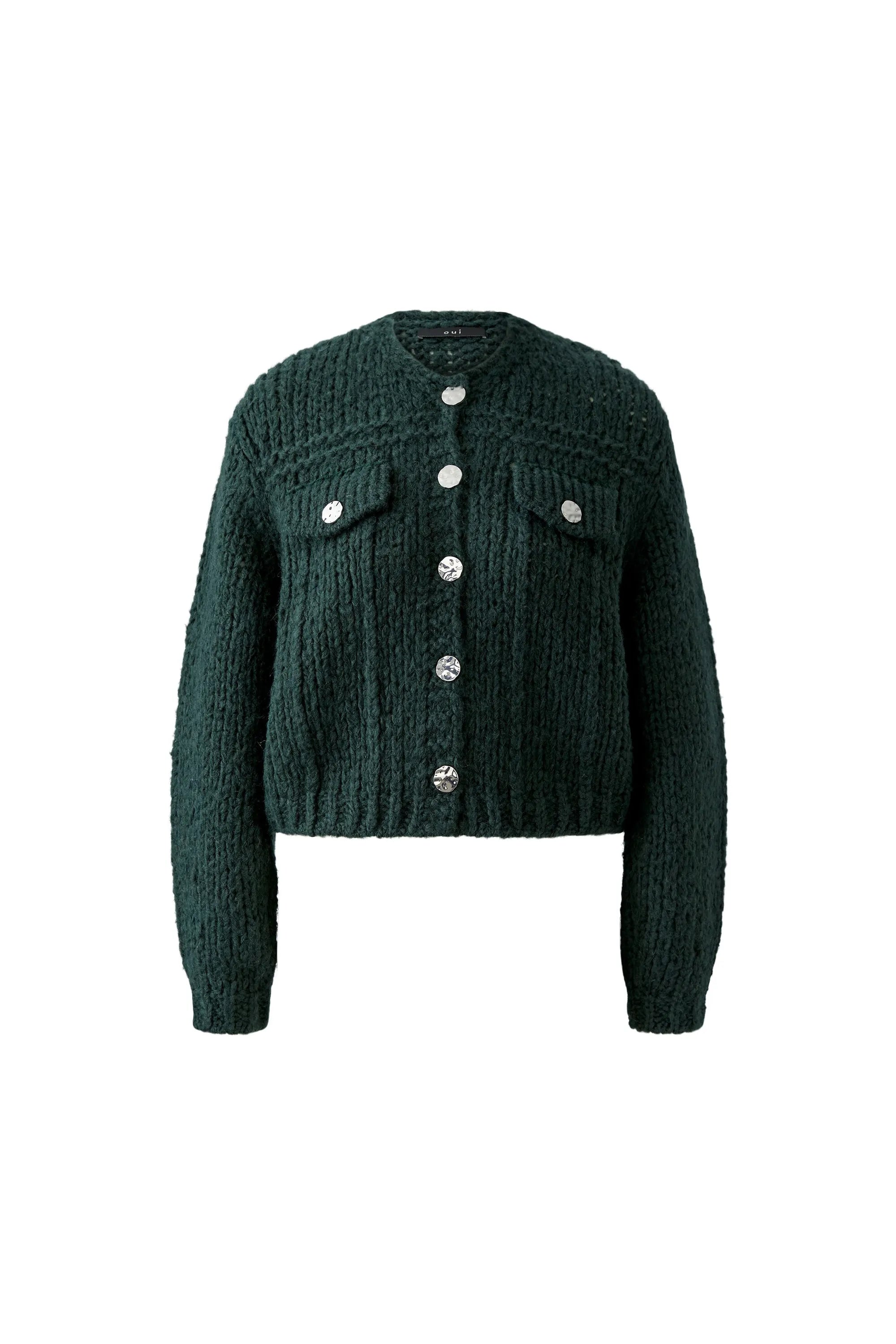 Strickjacke Relaxed Fit