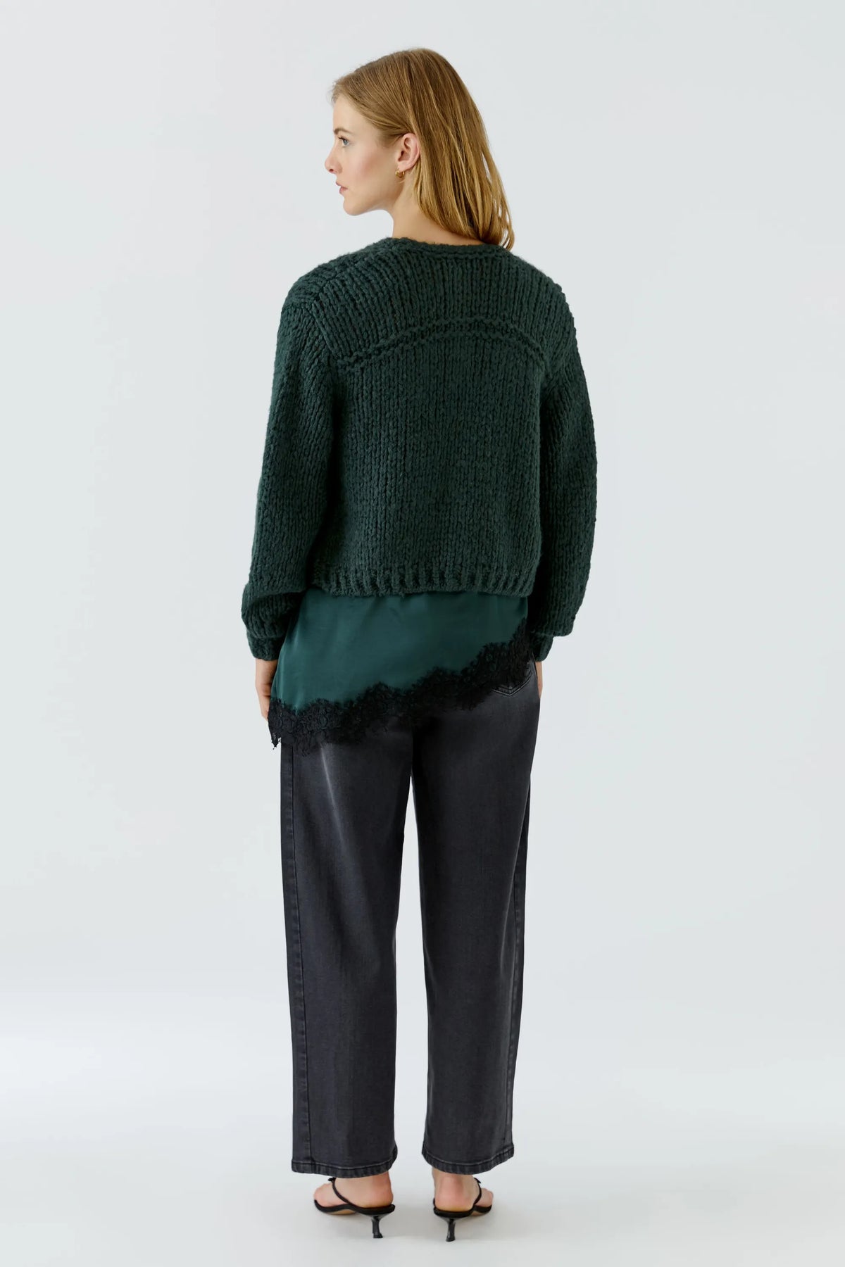 Strickjacke Relaxed Fit