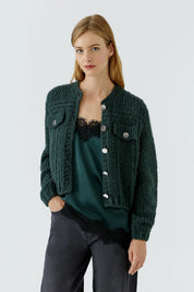 Strickjacke Relaxed Fit