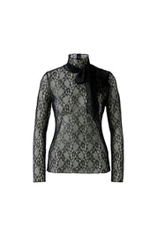 Langarmshirt  mit Stehkragen