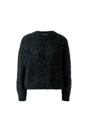 Strickpullover mit Rundhalsausschnitt