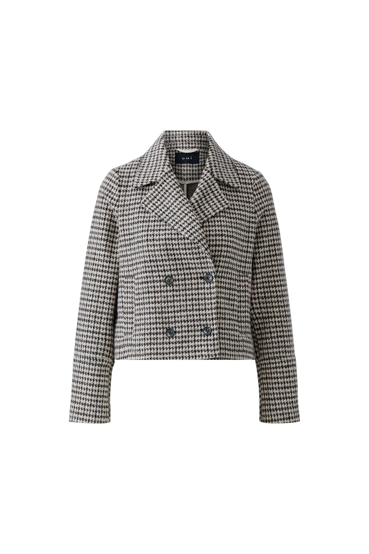 Blazerjacke aus Baumwollmix