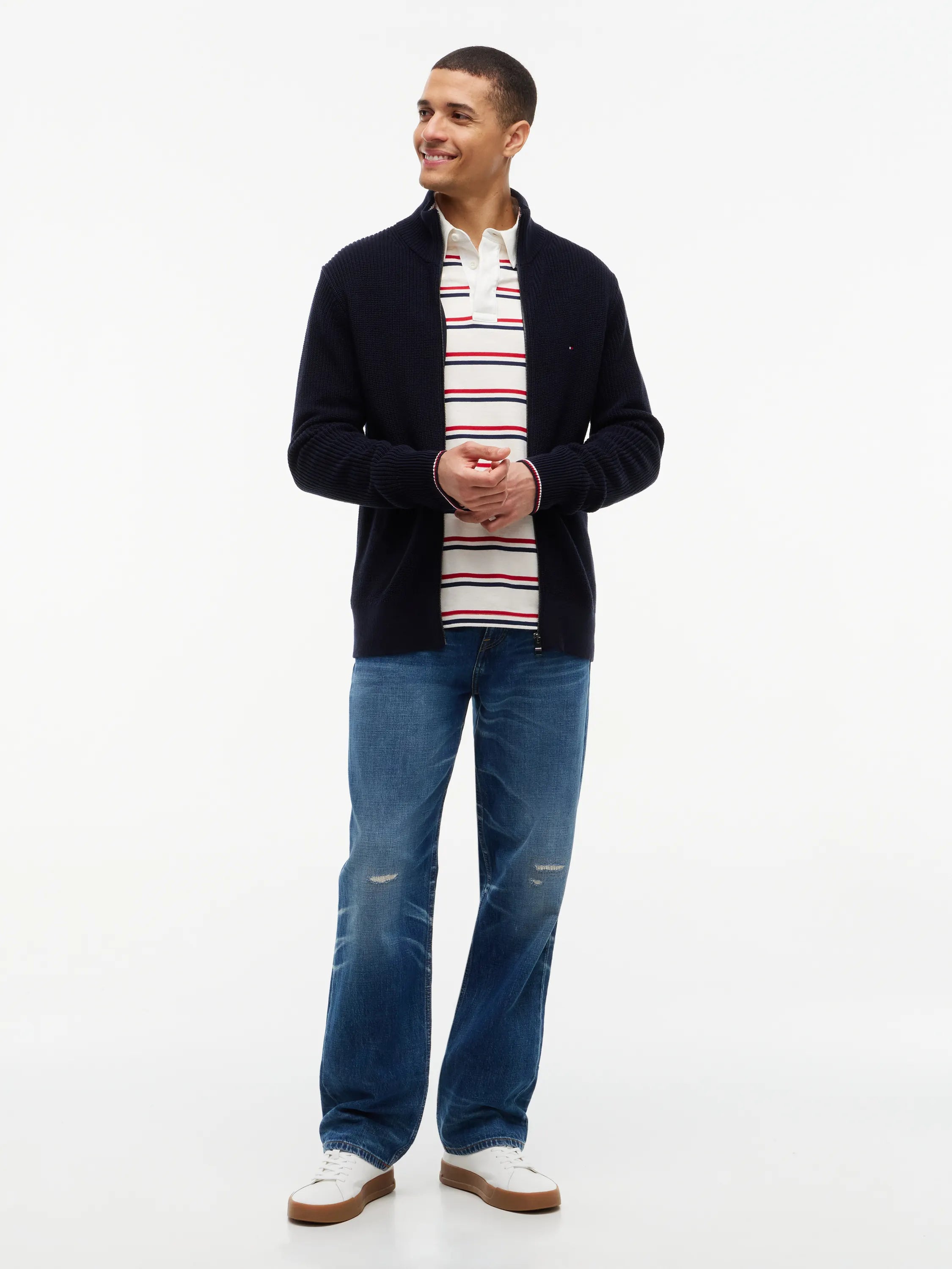 Strickjacke aus Bio-Baumwolle