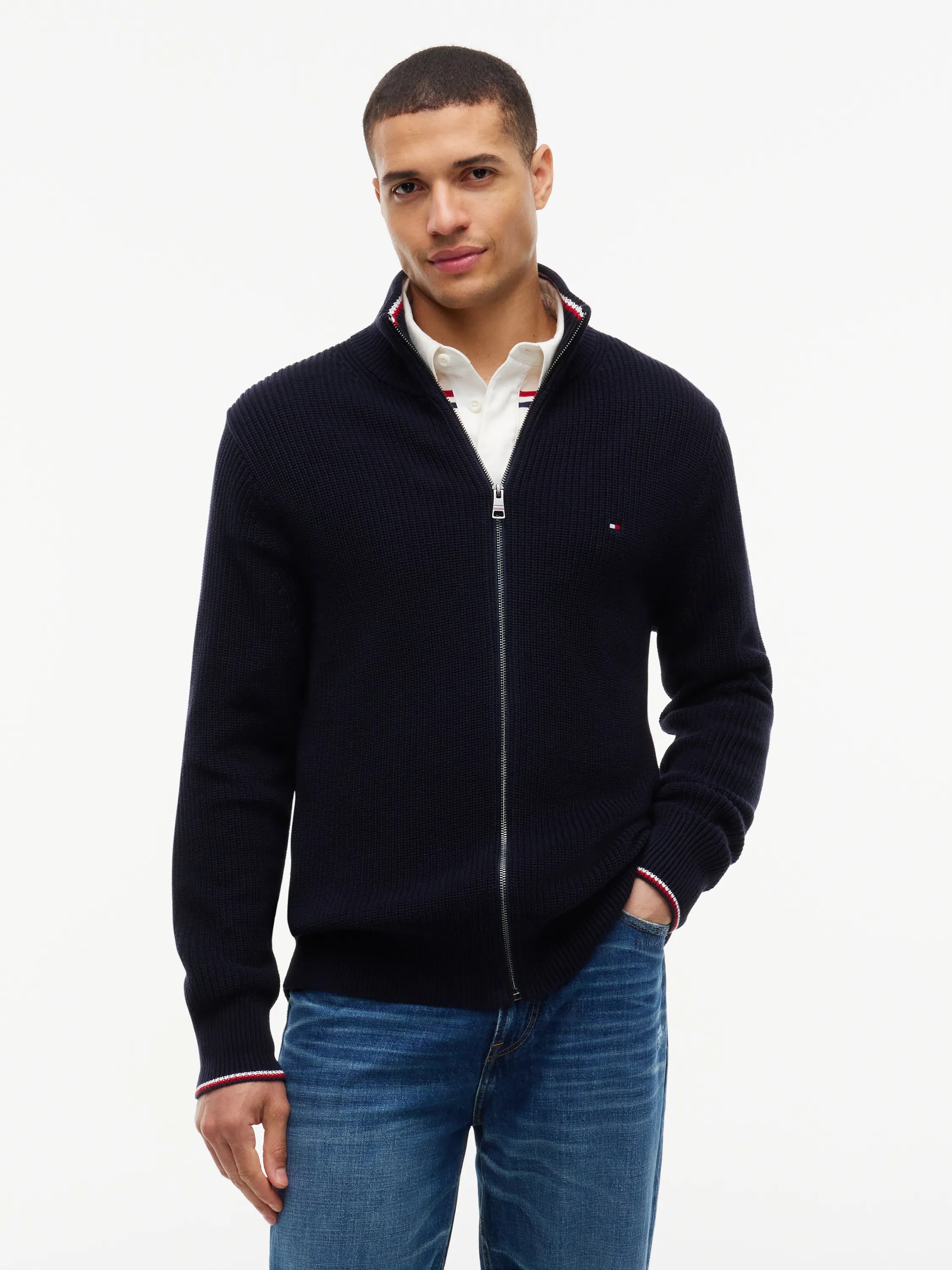 Strickjacke aus Bio-Baumwolle