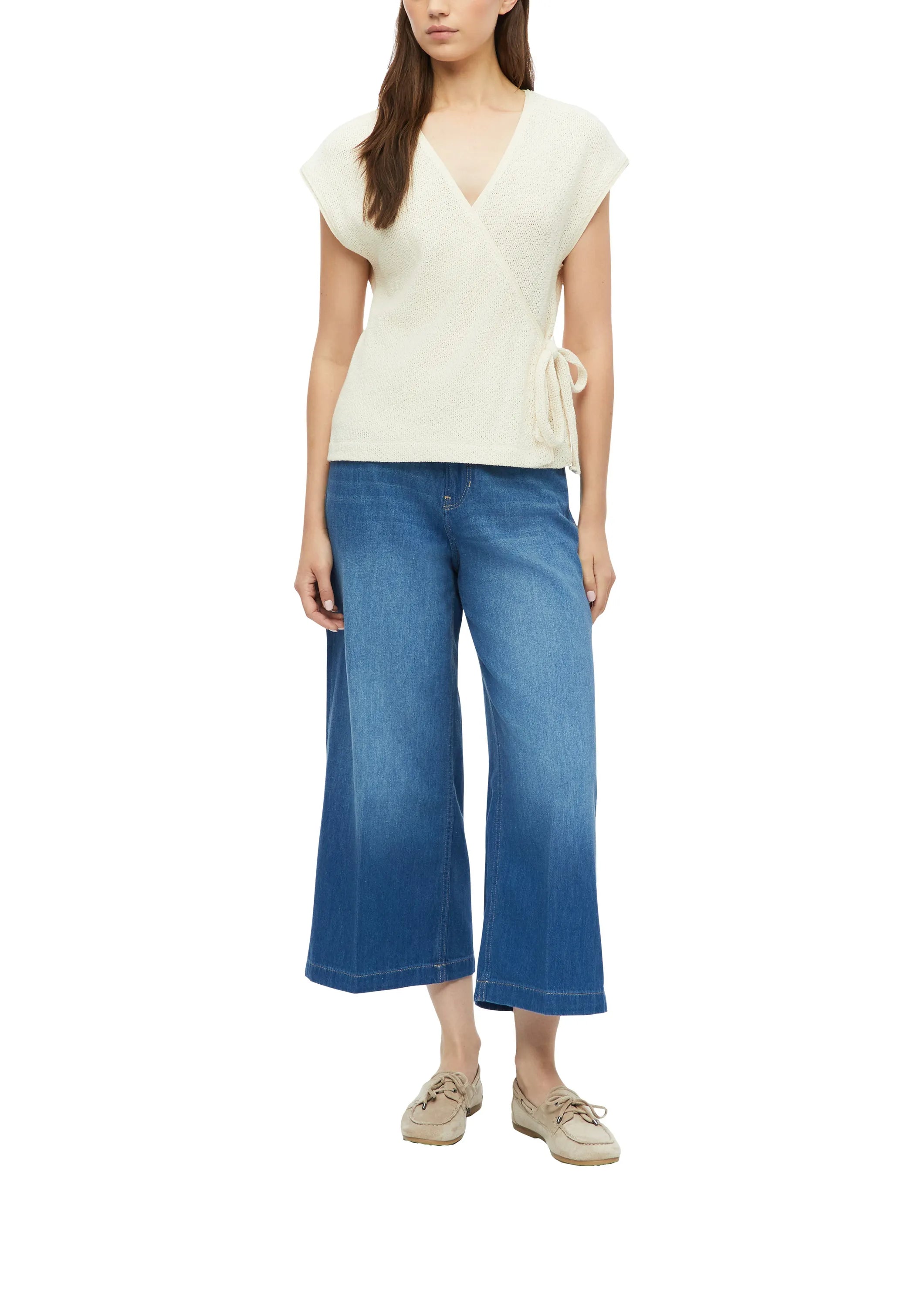 Culotte-Jeans Regular Fit