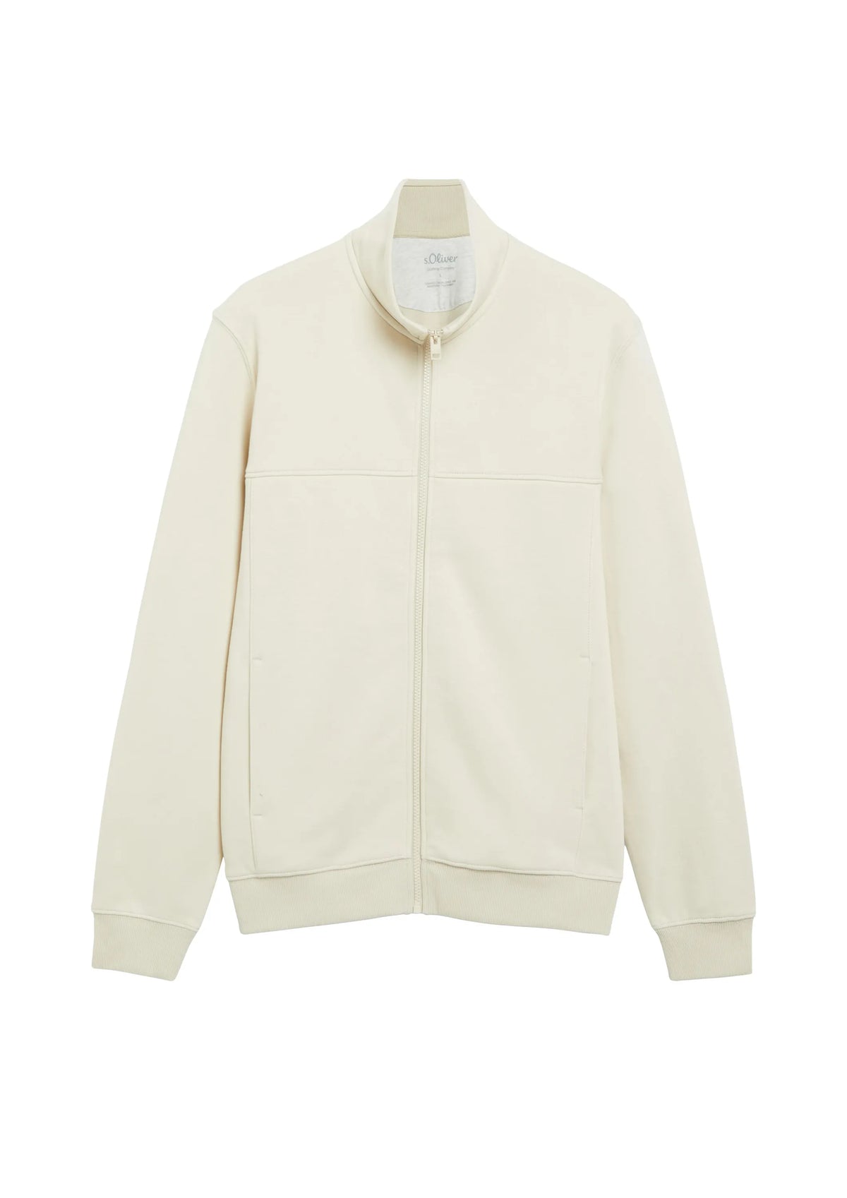 Sweatshirtjacke aus Baumwollmix