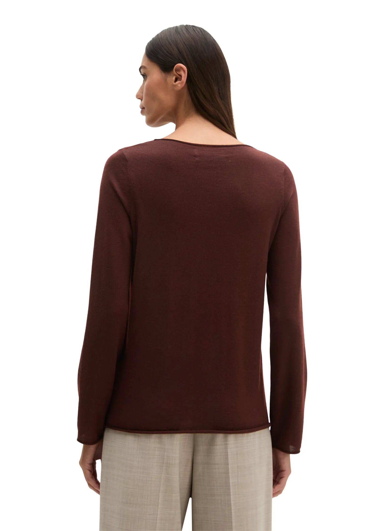 Strickpullover aus Schurwolle