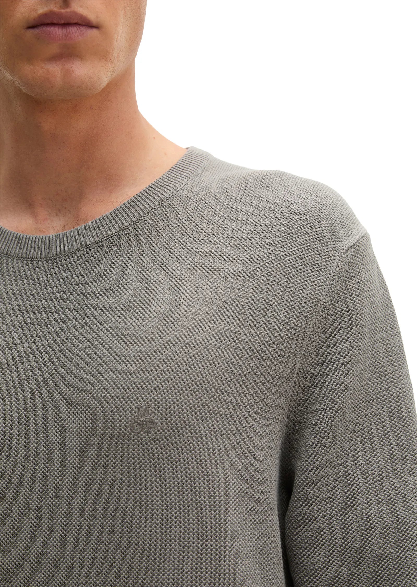 Strickpullover aus Baumwolle